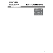 Boss GT-1000CORE