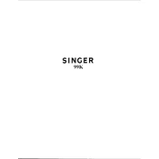 Singer 99K manual cover