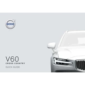 Volvo V60 2019 Cross Country manual cover