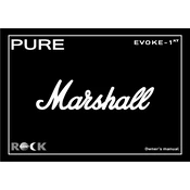 Pure Evoke 1XT Marshall manual cover