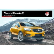 Vauxhall Mokka X 2016 manual cover