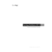 Synology NAS DS114 manual cover