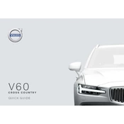 Volvo V60 2020 Cross Country manual cover