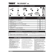 Thule The Stacker 830 manual cover