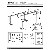 Thule Xsporter Pro 500XT manual cover