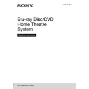 Sony BDV-E780W manual cover