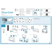 Sony XBR-55X850D manual cover