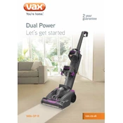 Vax W86-DP-R manual cover