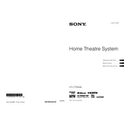 Sony HT-CT550W manual cover