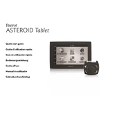 Parrot Asteroid Tablet In-Car Multimedia System Car Kit manual cover