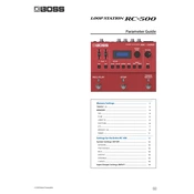 Boss RC-500 manual cover