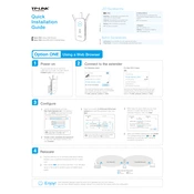 tp-link RE355 manual cover