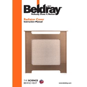 Beldray EH1837 Radiator Cover manual cover