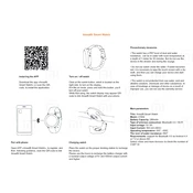 Xiaomi Amazfit A1602 Smart Watch manual cover