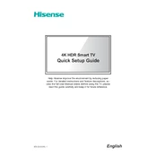 Hisense H65G Series 75H6570G manual cover