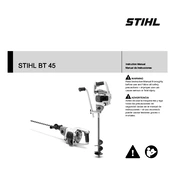 Stihl BT 45 manual cover