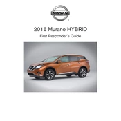 Nissan Murano Hybrid First Responder’s manual cover