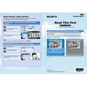 Sony HDR-SR1 manual cover