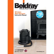 Beldray EH1781 20 Litre Ash Vacuum manual cover