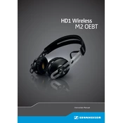 Sennheiser HD1 Wireless M2OEBT manual cover