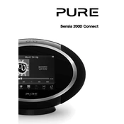 Pure Sensia 200D Connect manual cover