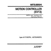 Mitsubishi Electric A171SCPU A273UCPU manual cover