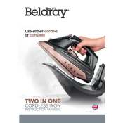 Beldray BEL0747NRG 2 in 1 Cordless Iron manual cover