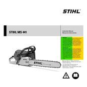 Stihl MS 441 manual cover