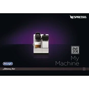 Nespresso Delonghi Lattissima Touch My Machine manual cover