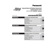 Panasonic CF-VEK201 Series manual cover