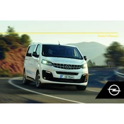 Opel Vivaro 2020 manual cover