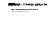 KORG N5EX manual cover