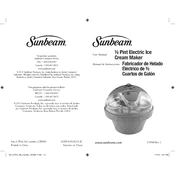 Sunbeam FRSBGL01 manual cover