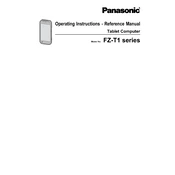 Panasonic FZ-T1 Series manual cover