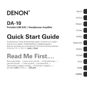 Denon DA-10 manual cover