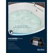 Balboa HA350E manual cover