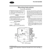 Carrier 33ZCFANCOL manual cover