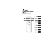 Mitsubishi Electric FR A500 manual cover