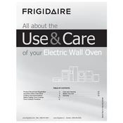 Frigidaire FFEW2426US manual cover