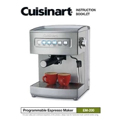 Cuisinart EM-200NP1 manual cover