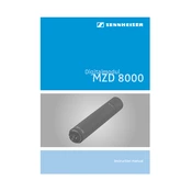 Sennheiser MZD 8000 manual cover