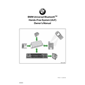 BMW Universal Bluetooth Hands-Free System ULF 2003 manual cover
