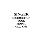 Singer GL220, GL330 manual cover