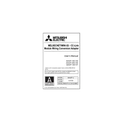 Mitsubishi Electric A6ADP 1MC16D manual cover