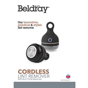 Beldray BEL01034 Cordless Lint Remover manual cover