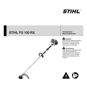 Stihl FS 100 RX manual cover