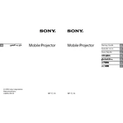 Sony MP-CL1A manual cover