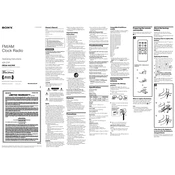 Sony ICF-C7iP manual cover