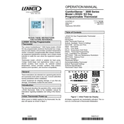 Lennox ComfortSense 3000 Series manual cover