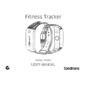 Goodmans B&M Fitness Tracker 341882 manual cover